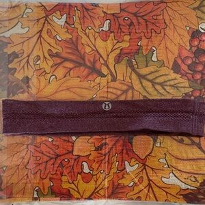 Lululemon Athletica Burgundy Headband